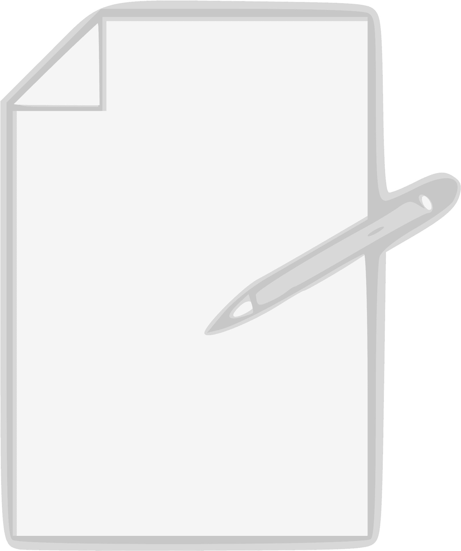 Paperand Pencil Clipart PNG image