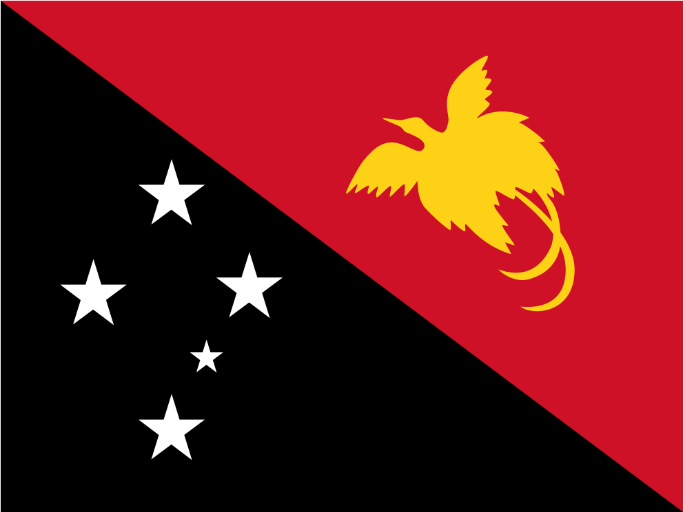 Papua New Guinea Flag PNG image