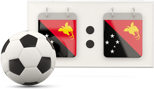 Papua New Guinea Football Concept PNG image