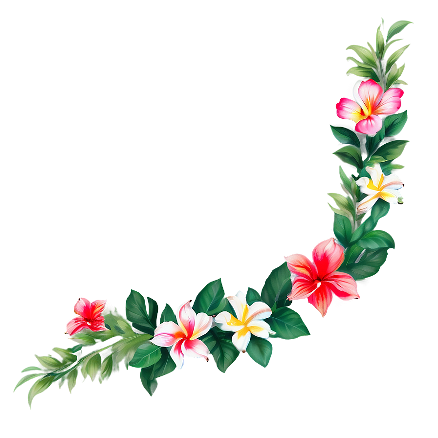 Paradise Border Graphic Png Osf PNG image