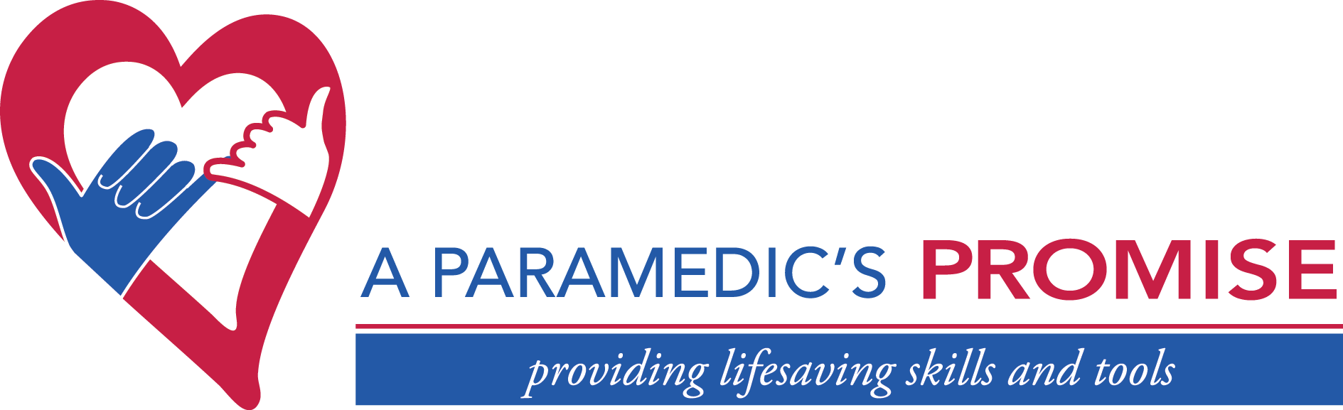 Paramedics Promise Heartand Hands Logo PNG image