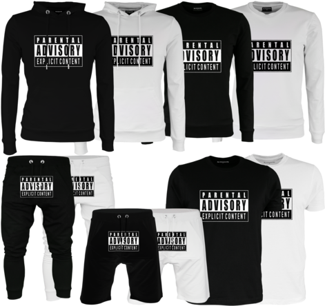 Parental Advisory Apparel Collection PNG image