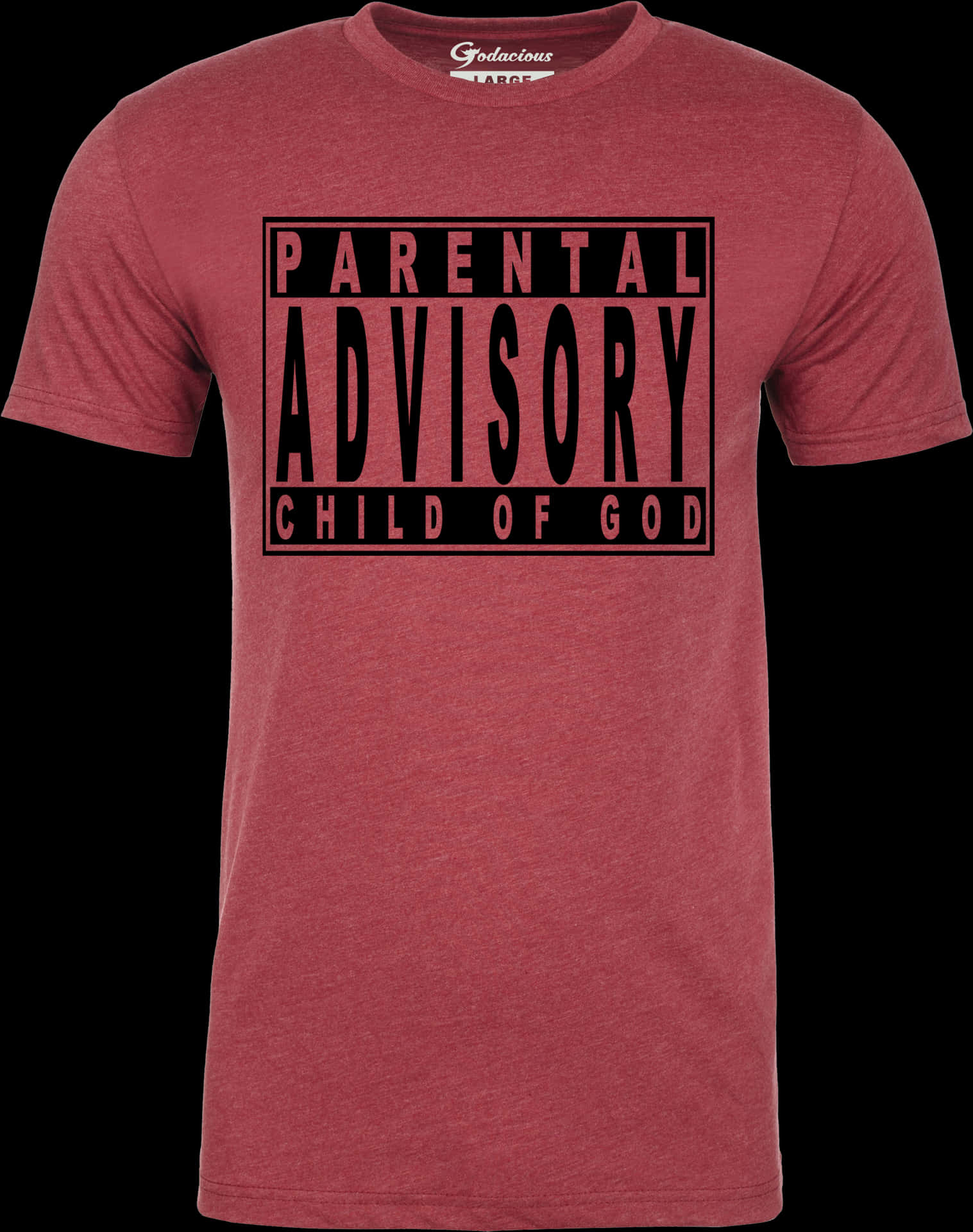 Parental Advisory Childof God Tshirt PNG image