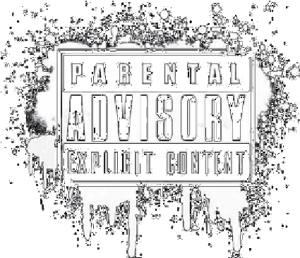 Parental Advisory Explicit Content Sign PNG image