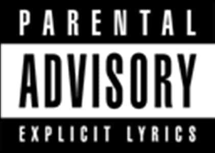 Parental Advisory Explicit Lyrics Label PNG image