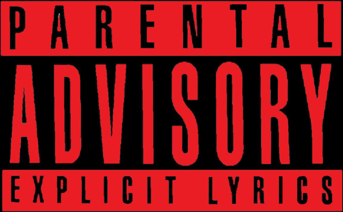 Parental Advisory Explicit Lyrics Label | PNGpix.com