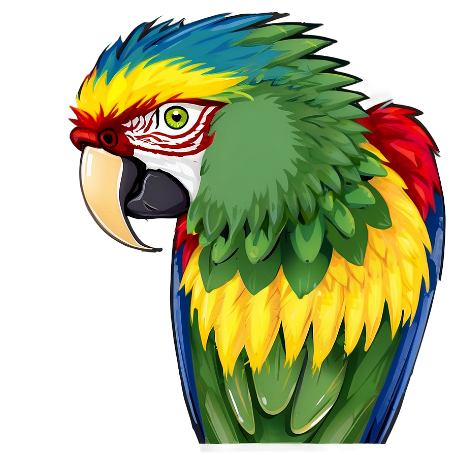 Parrot Head Png Wxq96 PNG image