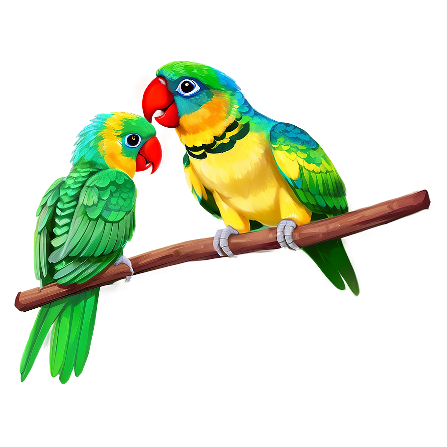 Parrot Perching Png 05242024 PNG image