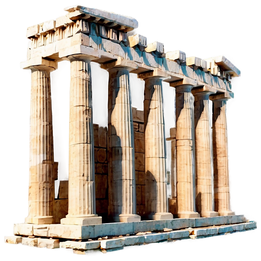 Parthenon During Sunset Png Kps PNG image