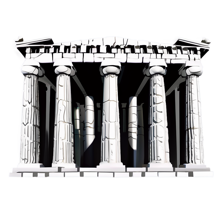 Parthenon Illustration Png 06252024 PNG image