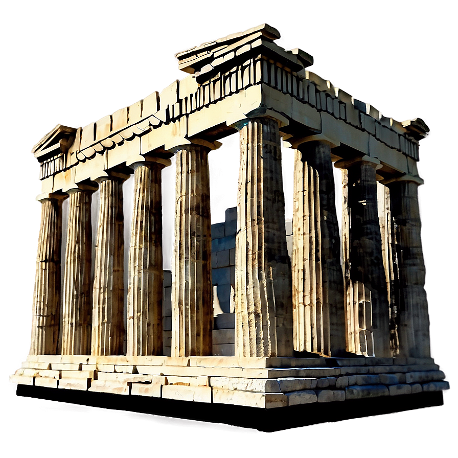 Parthenon In Daylight Png Slr19 PNG image