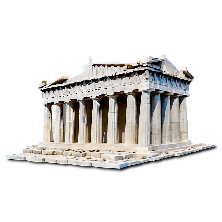 Parthenon Lit At Night Png Fok16 PNG image