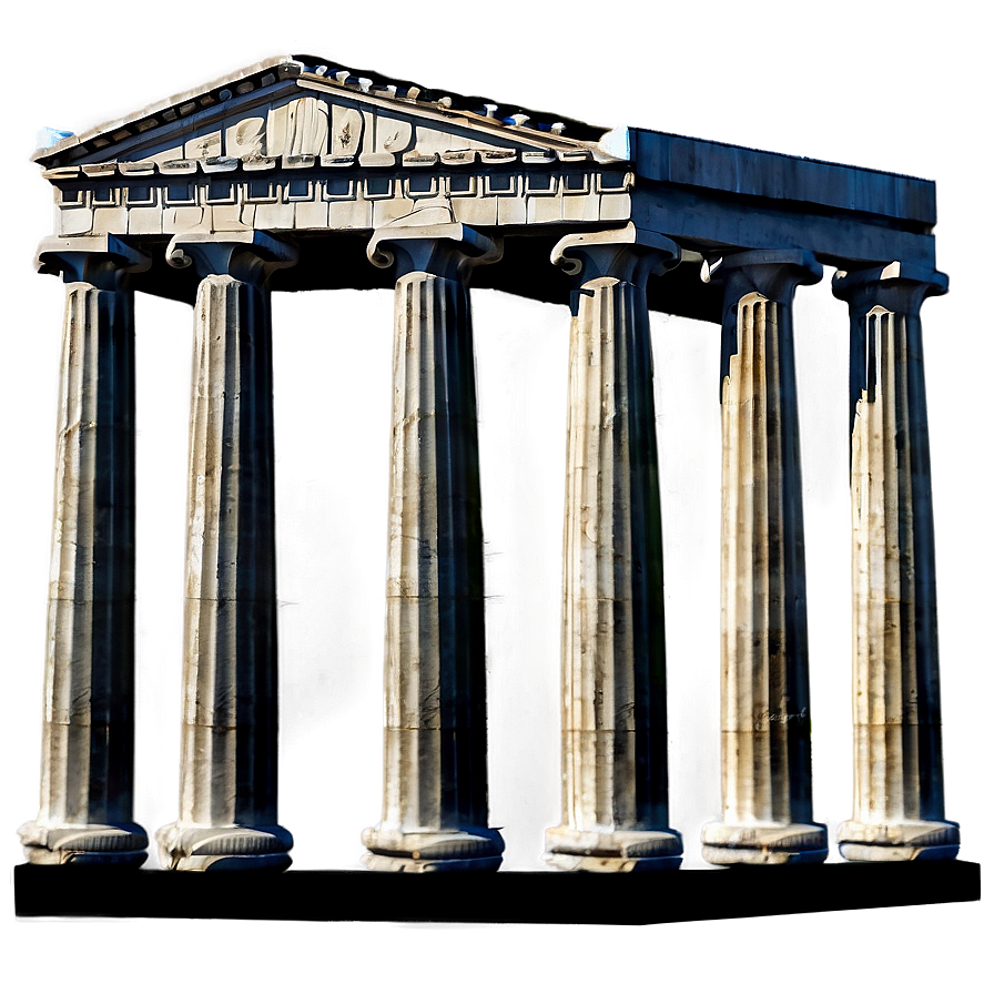 Parthenon Marble Columns Png 06252024 PNG image