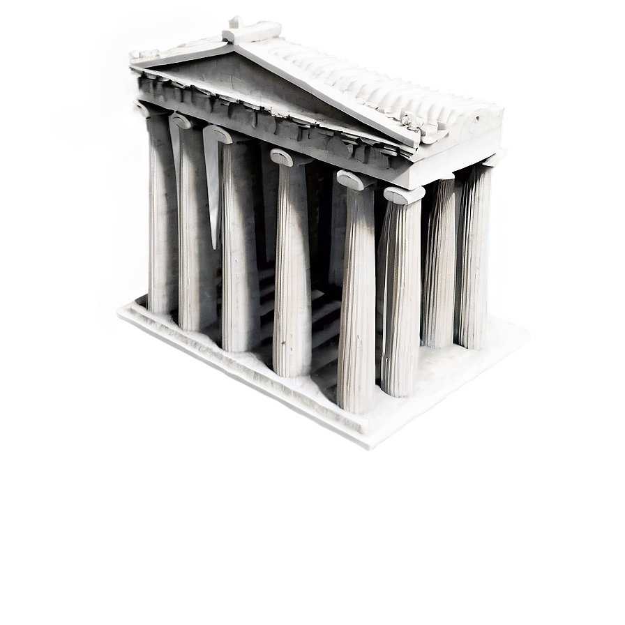 Parthenon Unique Perspective Png Dsy PNG image