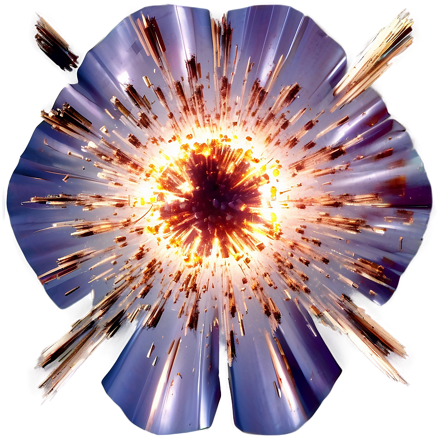Particle Collider Experiment Explosion Png 04302024 PNG image