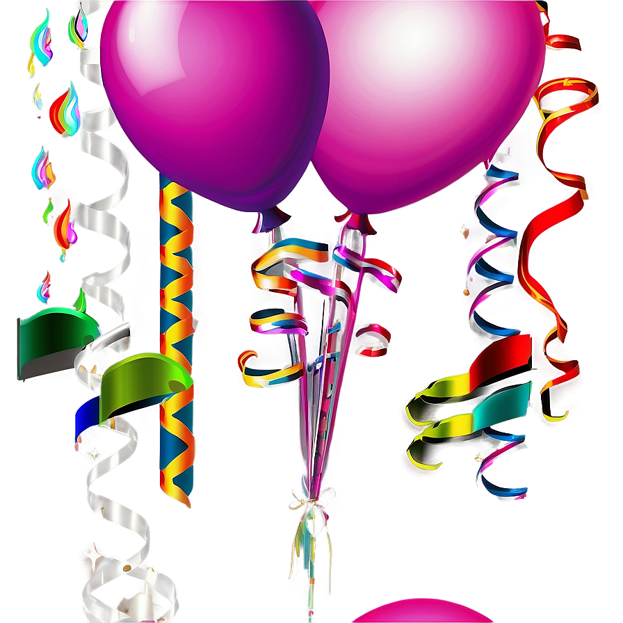 Party Balloons Png Jvn PNG image