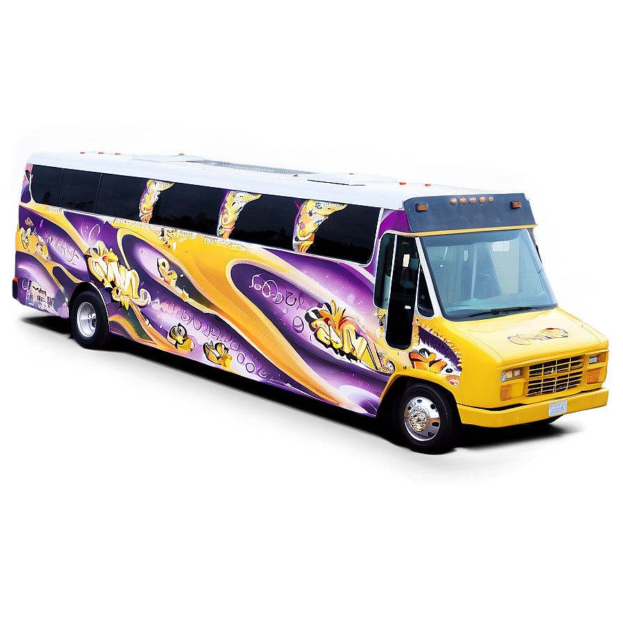 Party Bus Extravaganza Png 06272024 PNG image