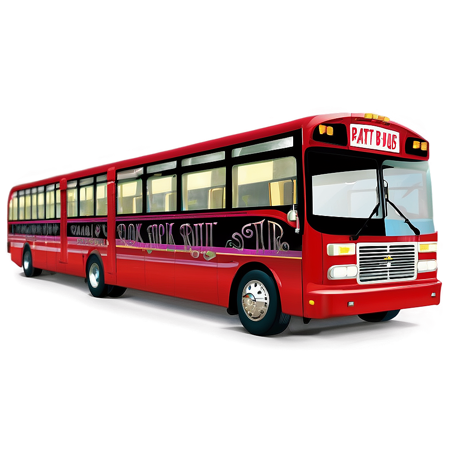 Party Bus Prom Night Png 06272024 PNG image