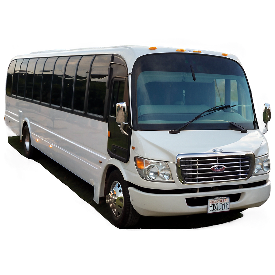 Party Bus Wedding Shuttle Png Mne PNG image