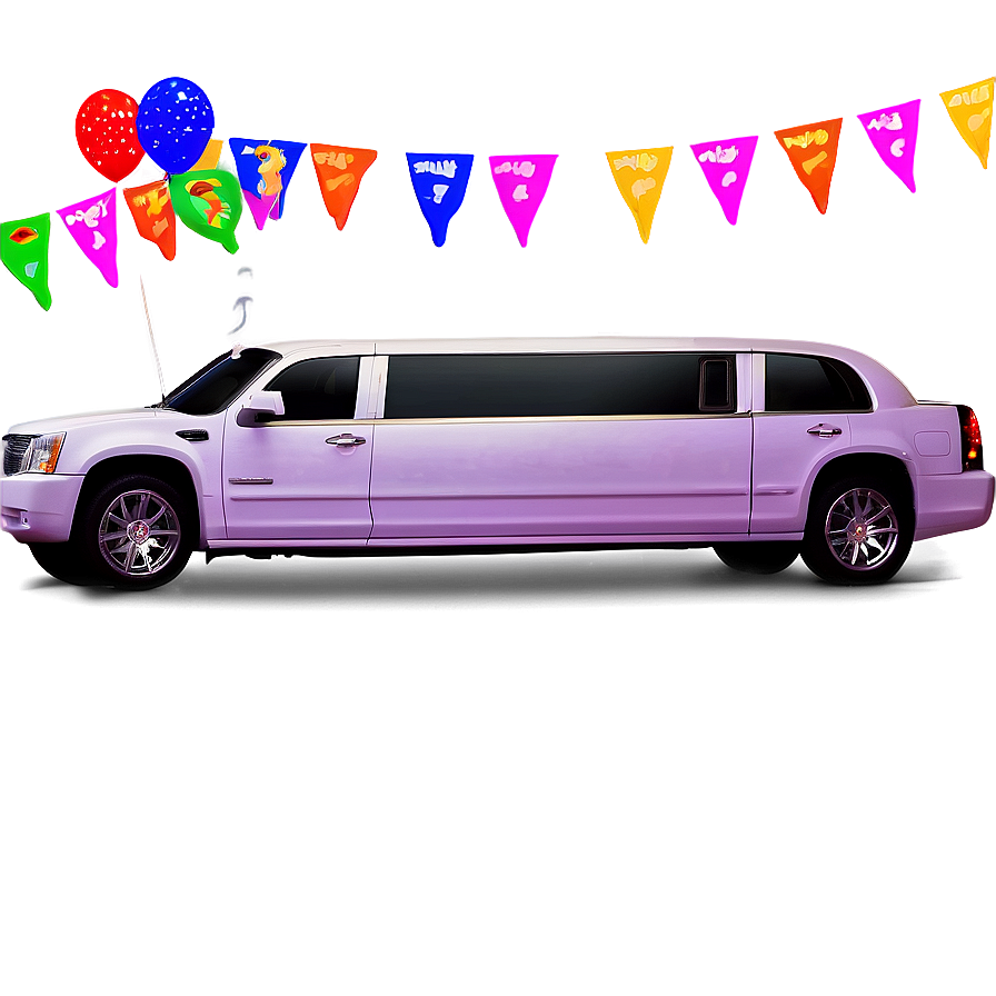 Party Limo Night Png Nrx PNG image