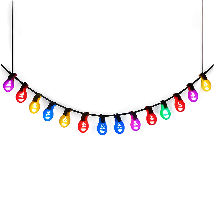 Party String Lights Png 05252024 PNG image