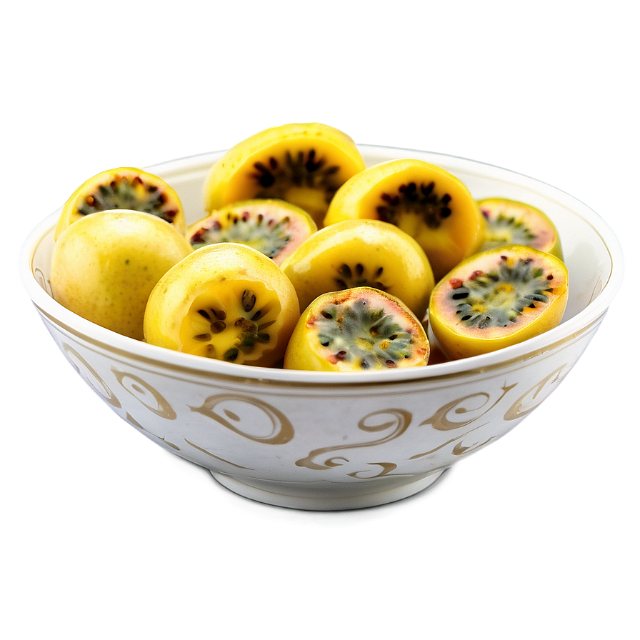 Passion Fruit Bowl Png Dlj PNG image