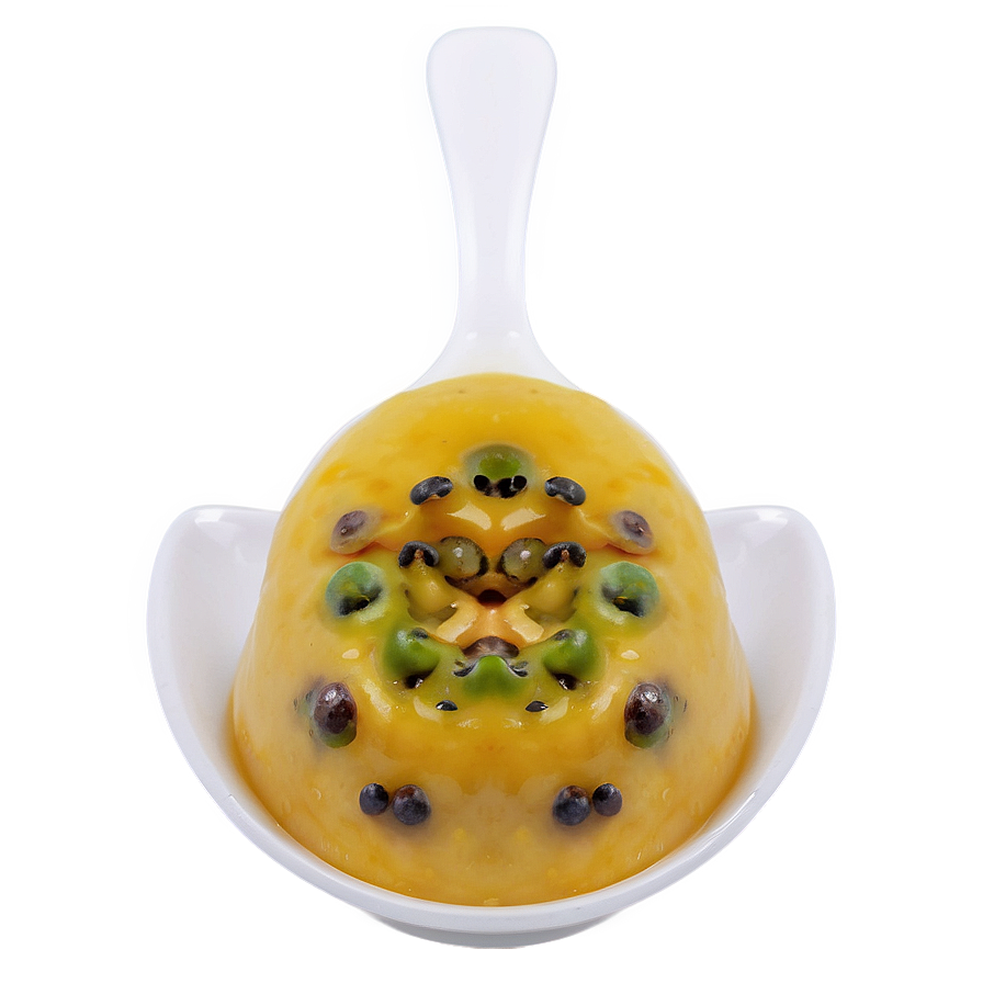 Passion Fruit Sauce Drizzle Png 06252024 PNG image