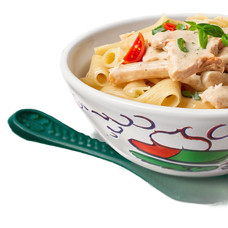 Pasta Alfredo With Chicken Png 05232024 PNG image