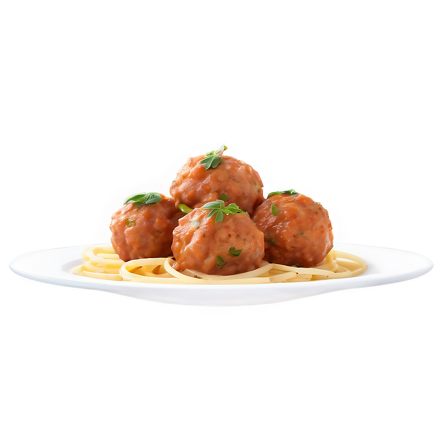 Pasta With Meatballs Png Obv PNG image