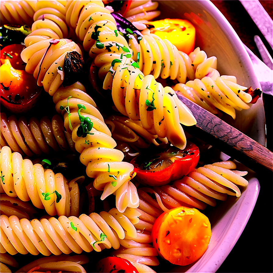 Pasta With Roasted Vegetables Png 46 PNG image