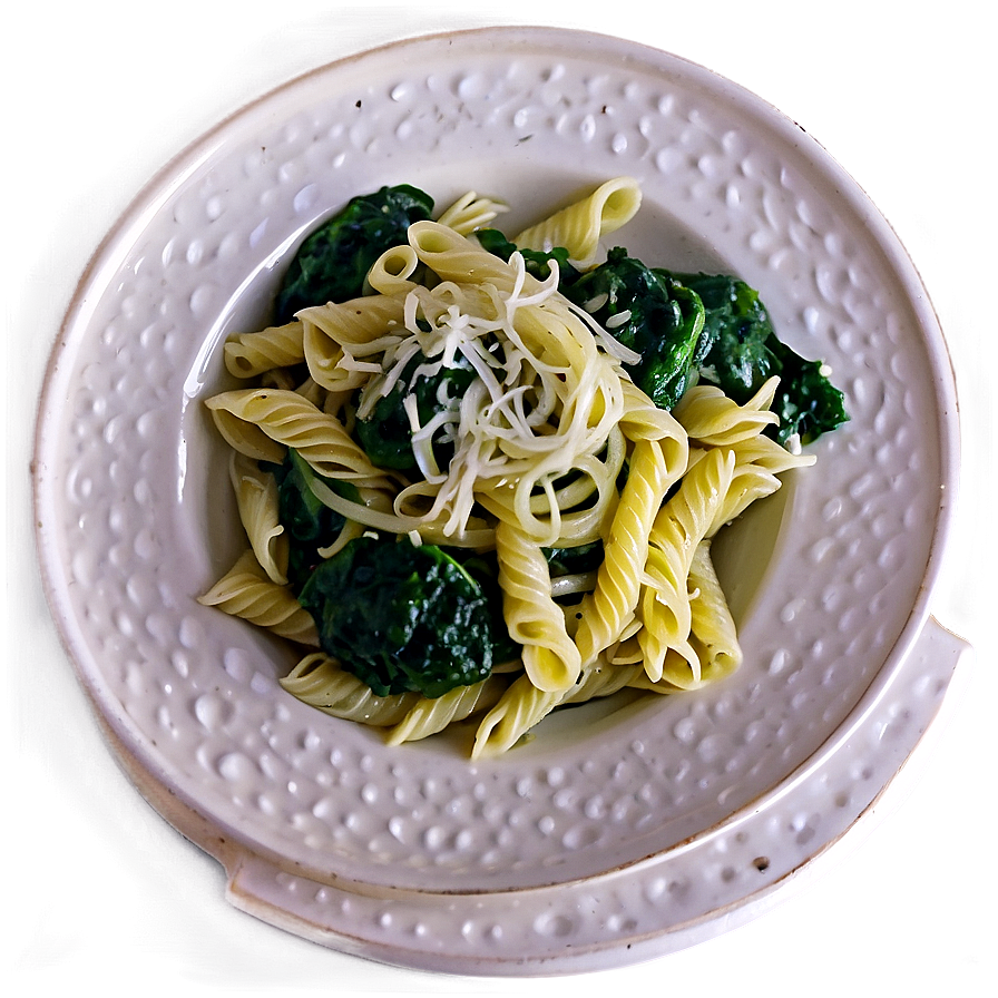 Pasta With Spinach Sauce Png 05232024 PNG image