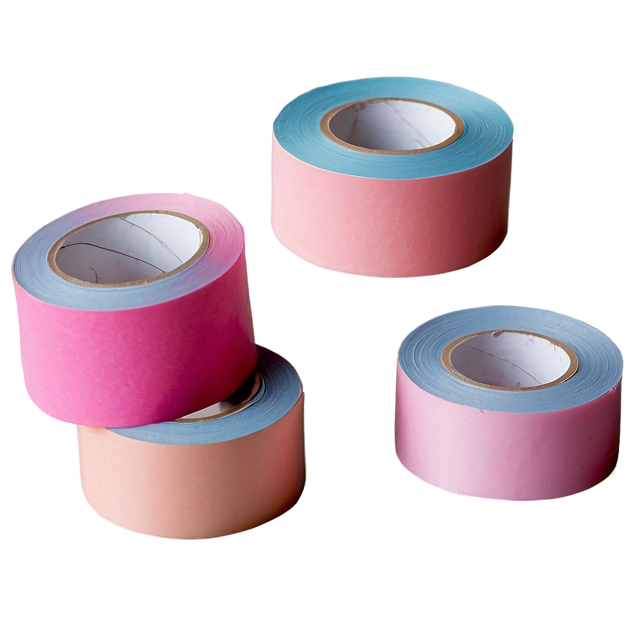 Pastel Aesthetic Tape Png 06282024 PNG image