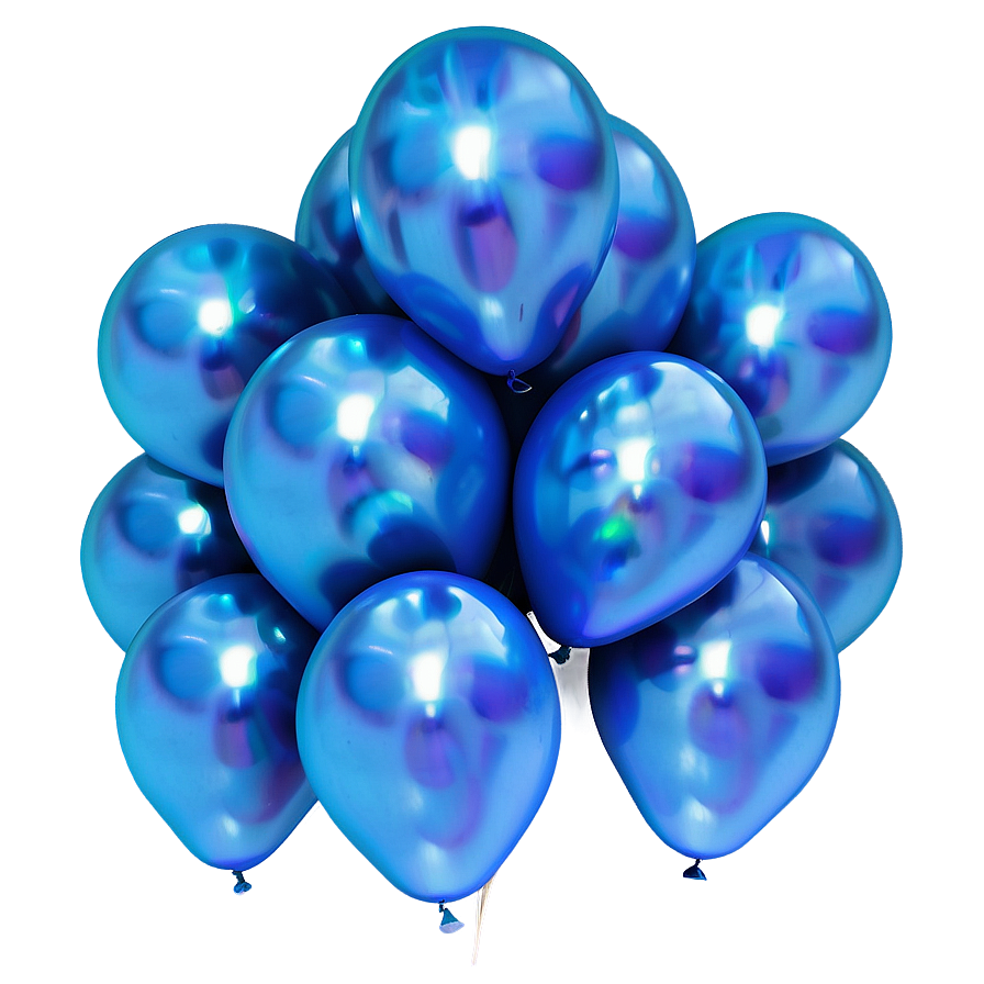 Pastel Blue Balloons Png Yyh PNG image
