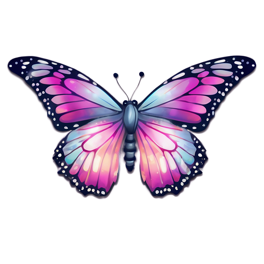 Pastel Butterfly Soft Png 47 PNG image