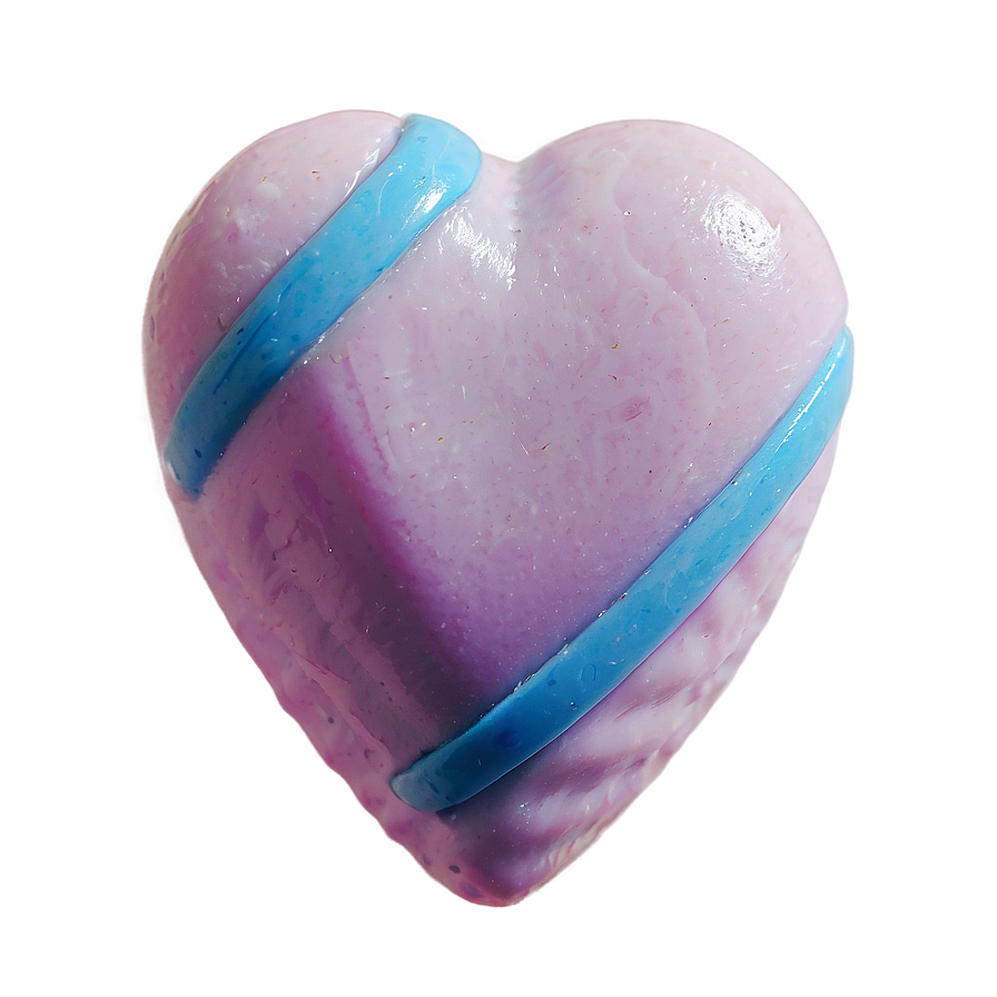 Pastel Candy Heart Png 7 PNG image