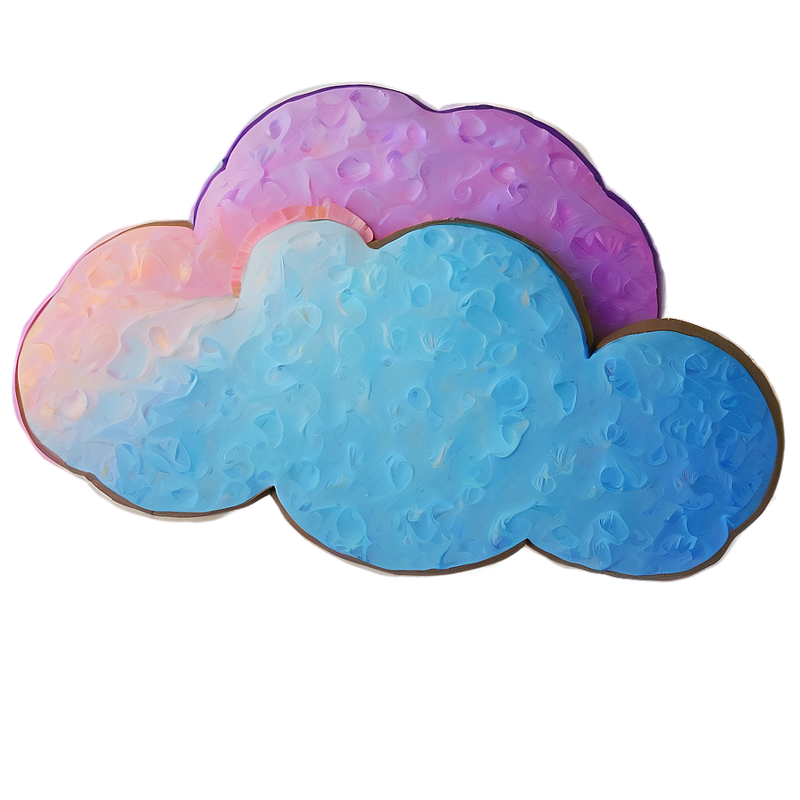 Pastel Clouds Png 04292024 PNG image