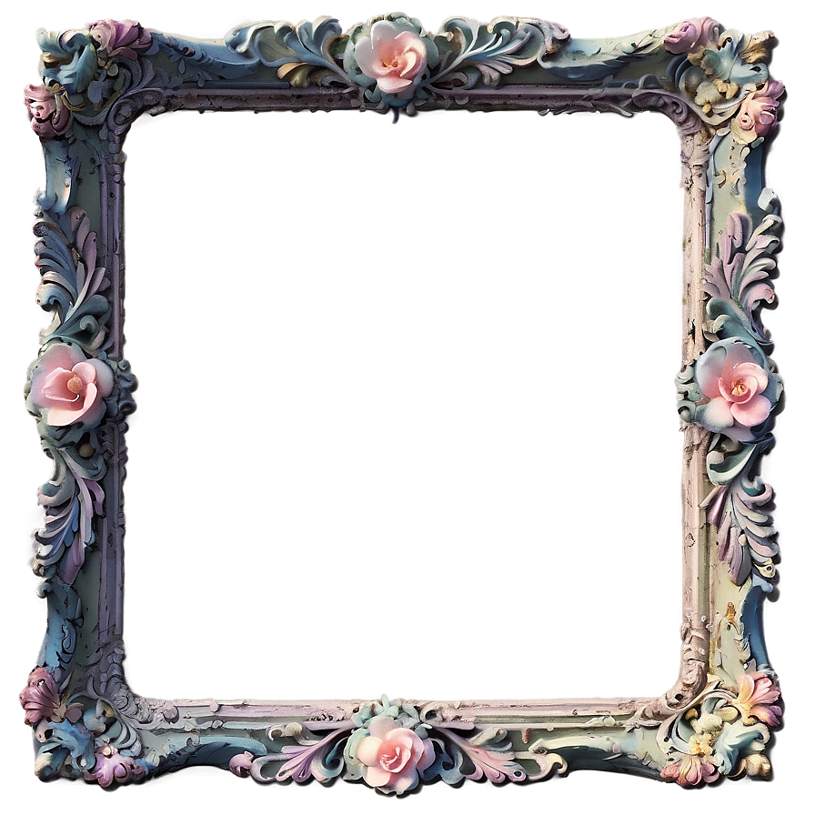 Pastel Cute Frame Png 71 PNG image