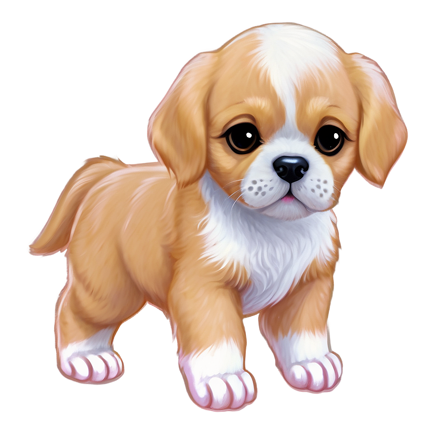 Pastel Kawaii Puppy Png Fgw5 PNG image