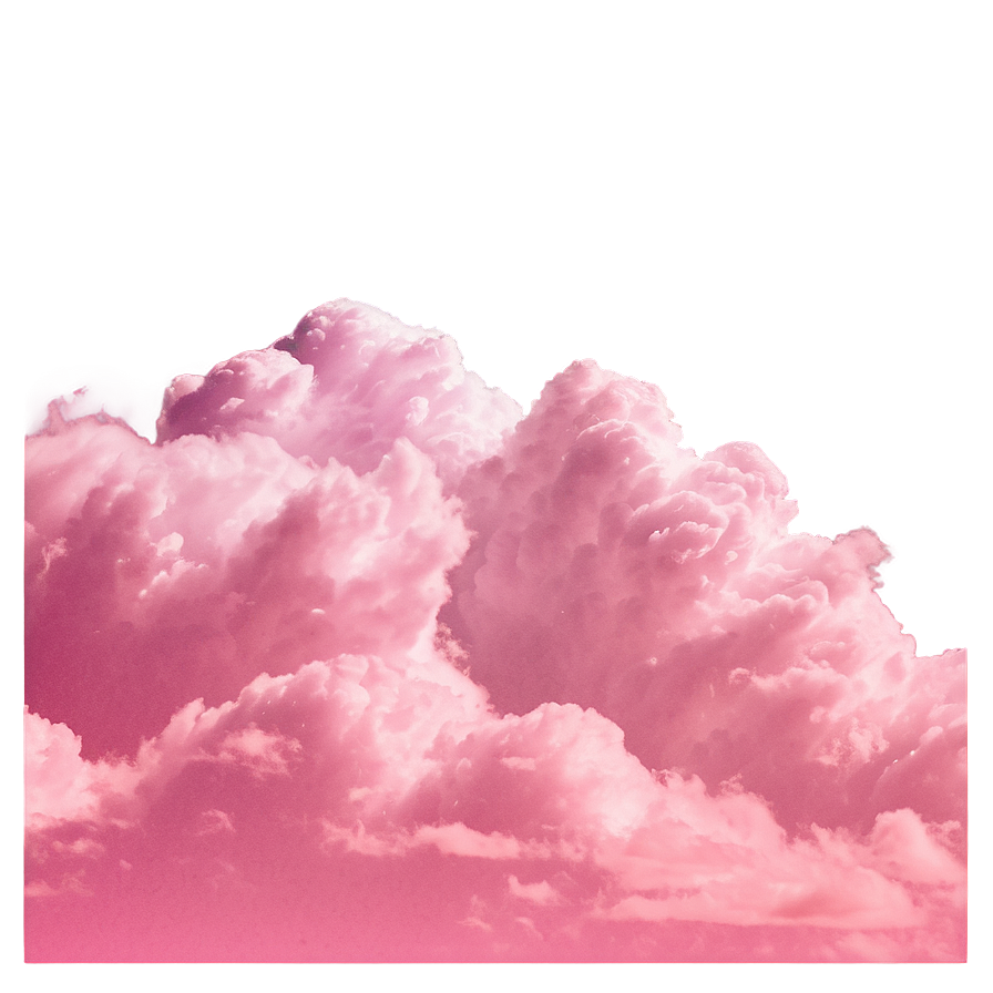 Pastel Pink Cloudscape Png Utb PNG image