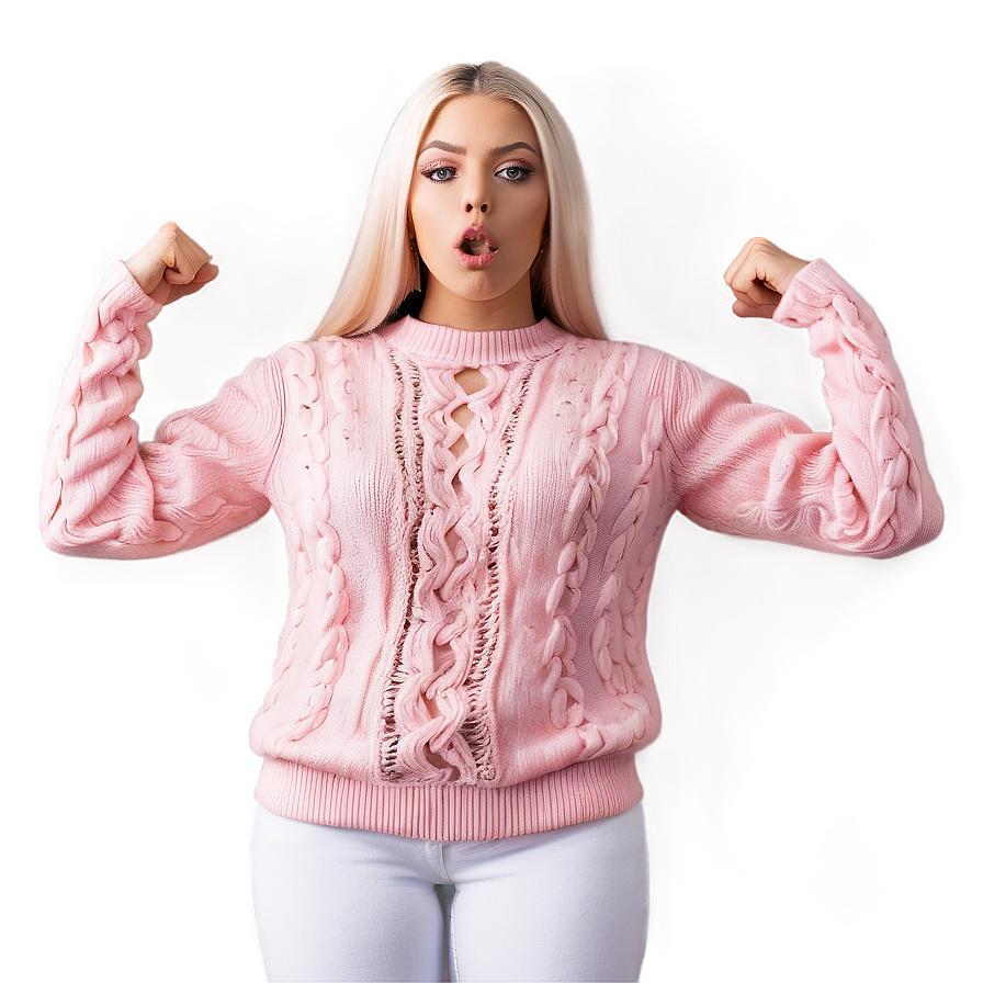 Pastel Pink Sweater Png Riw35 PNG image