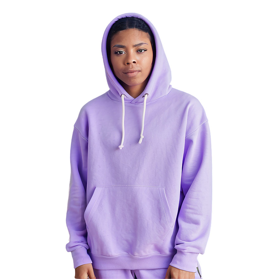 Pastel Purple Hoodie Image Png 06292024 PNG image