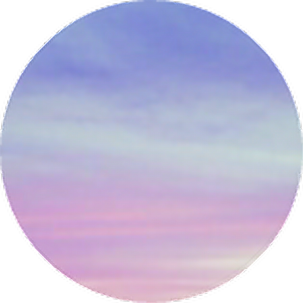 Pastel Sky Circle Background PNG image