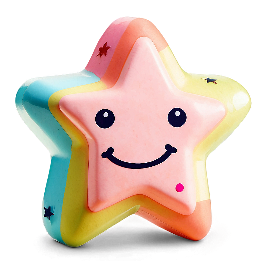 Pastel Star Cute Png Iut PNG image