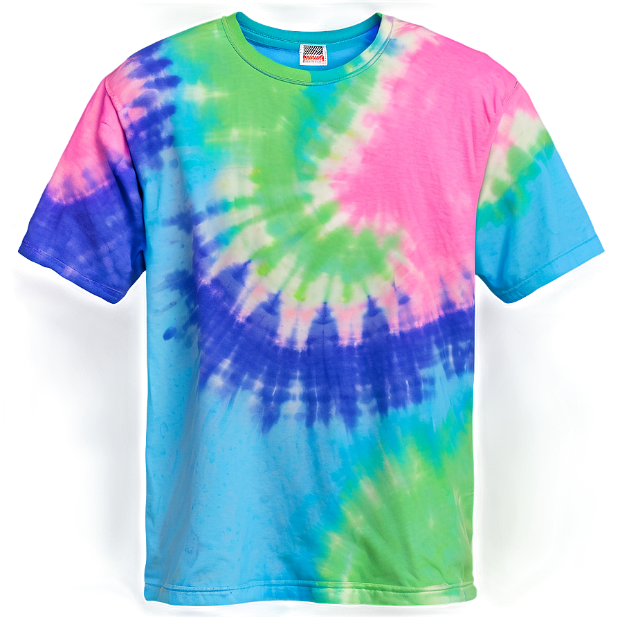 Pastel Tie Dye T-shirt Png 34 PNG image