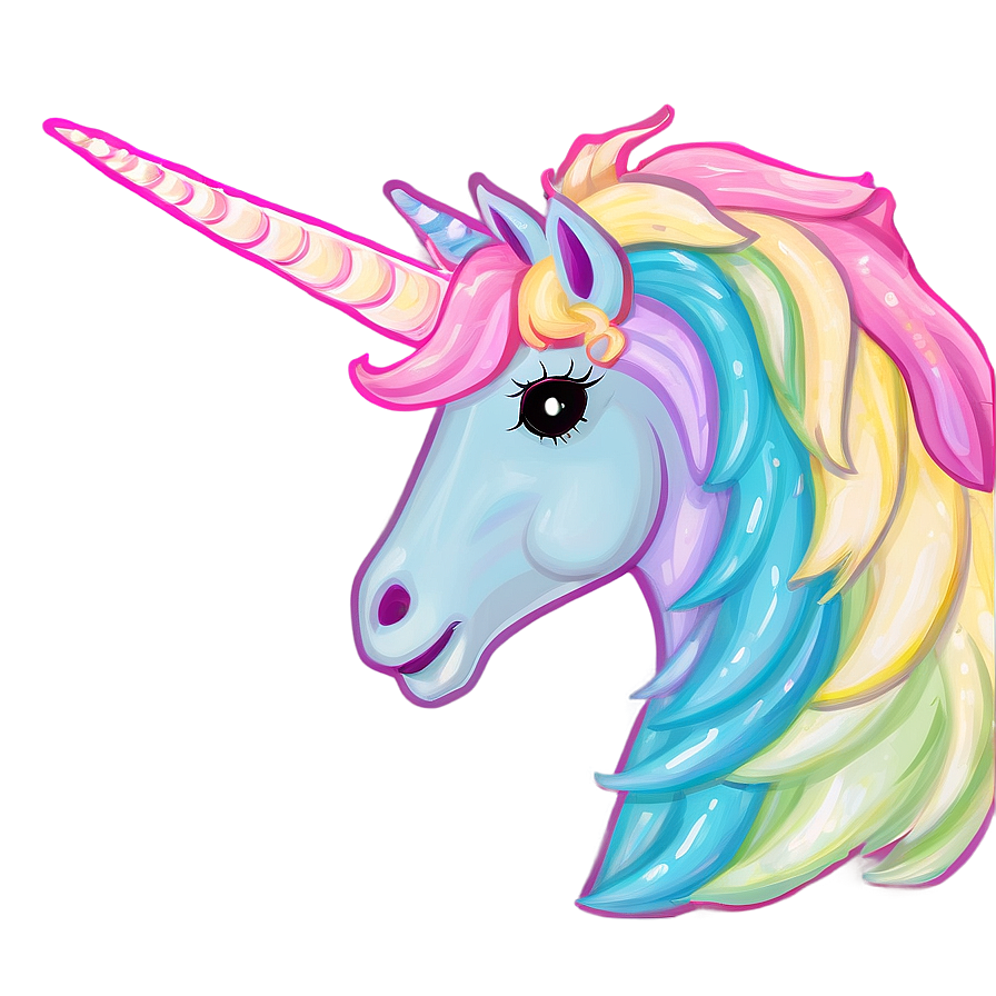 Pastel Unicorn Clipart Png 25 PNG image