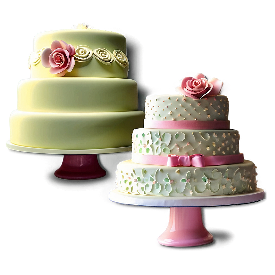 Pastel Wedding Cake Png 06122024 PNG image