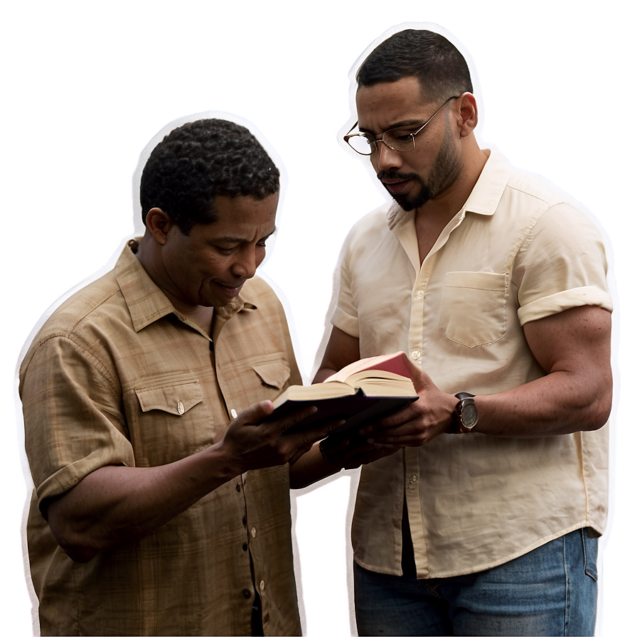 Pastor And Bible Study Png Jge PNG image