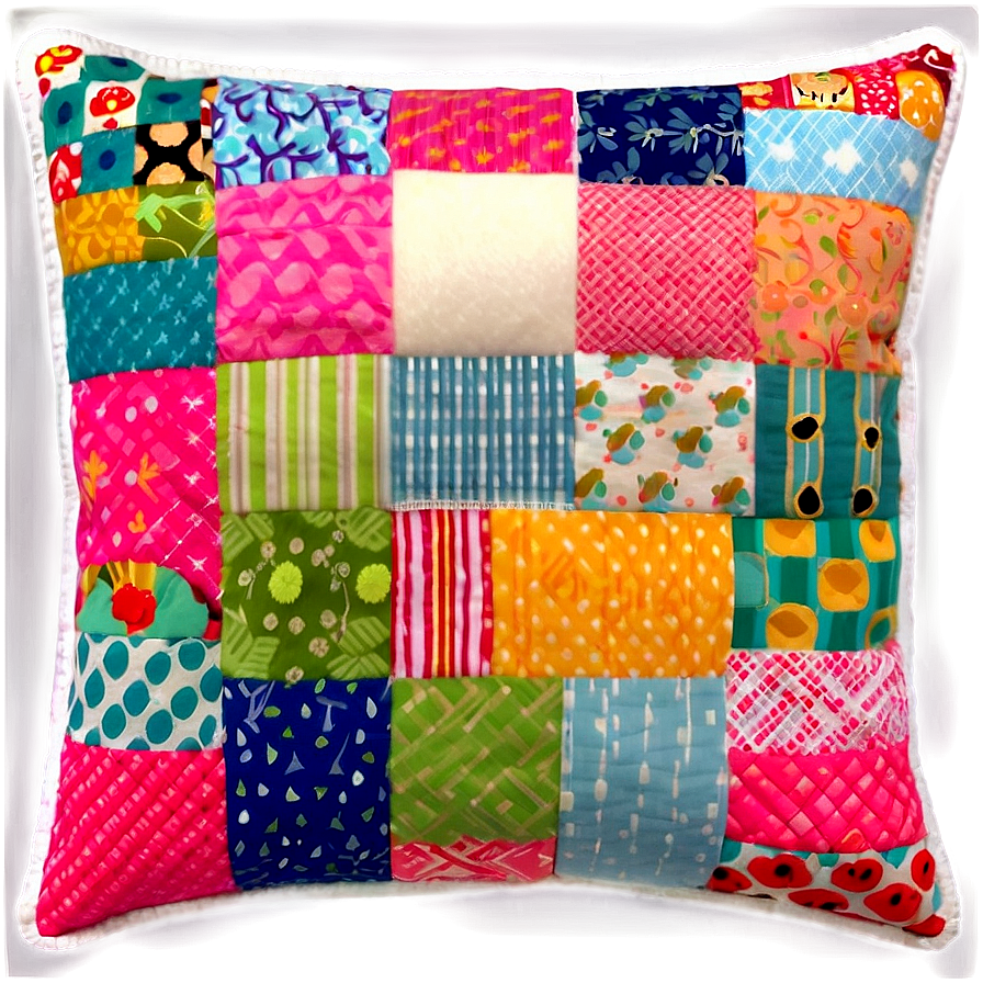 Patchwork Pillow Png 05252024 PNG image