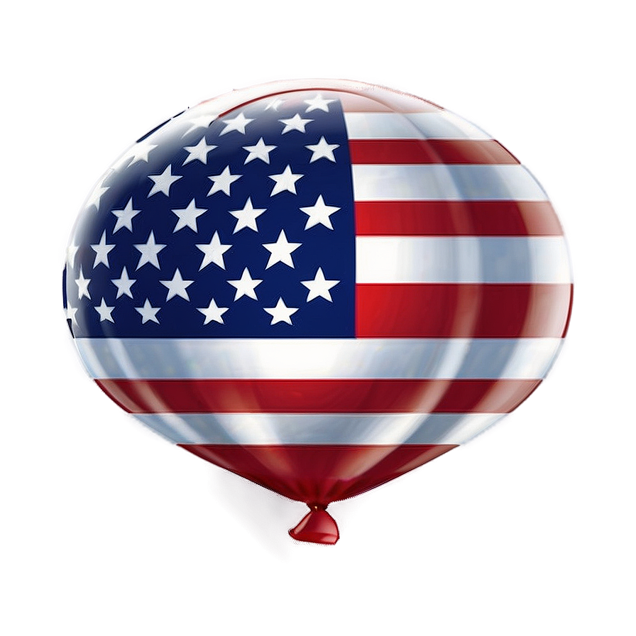 Patriotic Balloons 4th Of July Png Olc PNG image