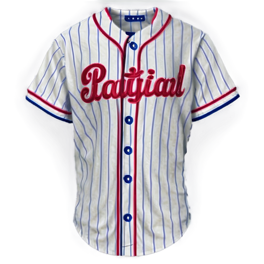 Patriotic Baseball Jersey Png Sot PNG image